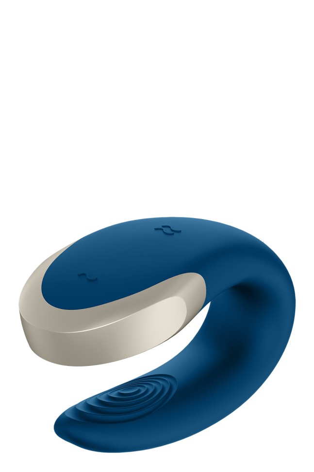 T360143 люксовий Smart вібратор для пар Satisfyer DOUBLE LOVE BLUE