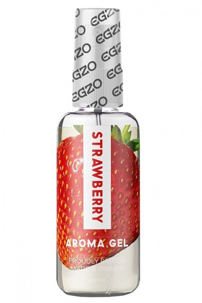 EGZO Aroma Gel Strawberry - Оральный гель-лубрикант, 50 мл