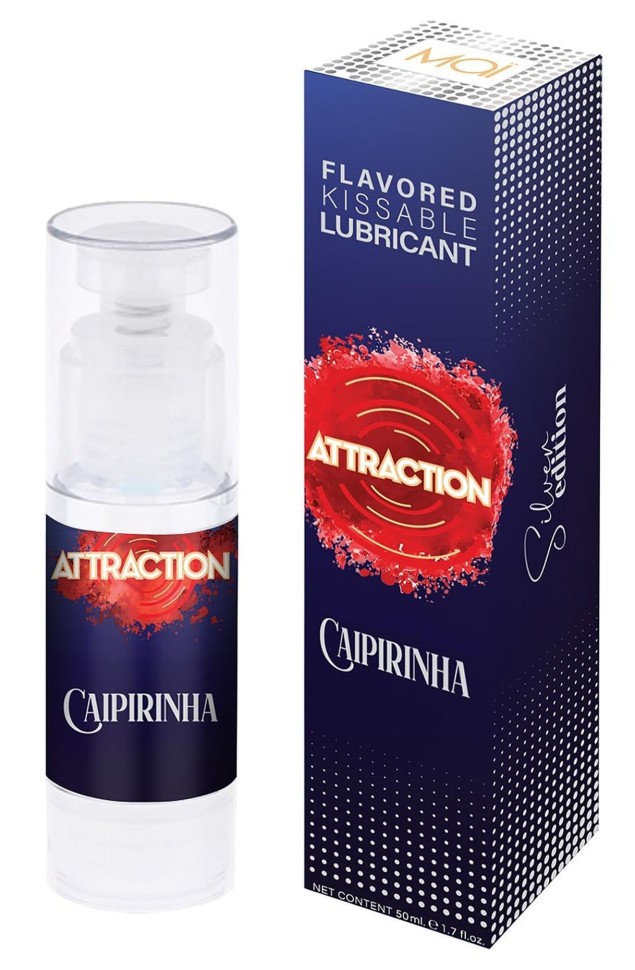 Оральний лубрикант на водній основі з ароматом кайпірінья Mai - Attraction Flavored Kissable Lubrikant Caipirinha, 50 ml