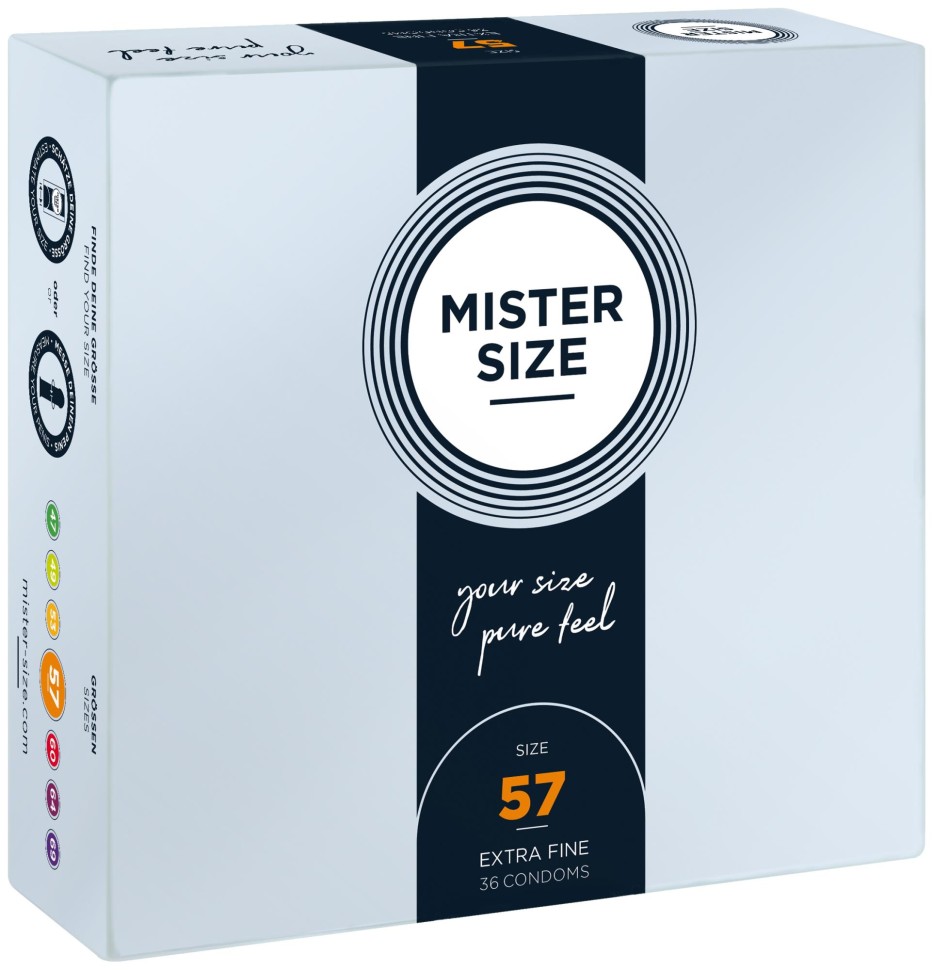 Презервативи Mister Size 57mm (по 1 шт)