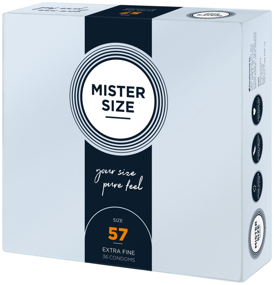 Презервативи Mister Size 57mm (по 1 шт)