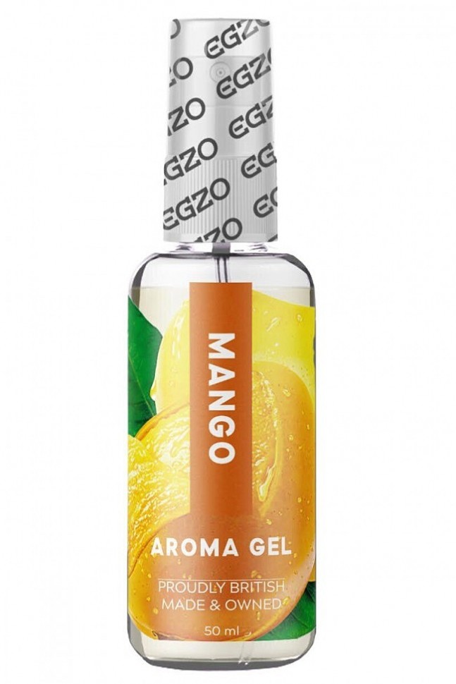 EGZO Aroma Gel Mango - Оральный гель-лубрикант, 50мл