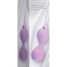 Mae B Soft Touch Vibr Love Balls - вагинальные шарики с вибрацией, 3,5 см (голубой)