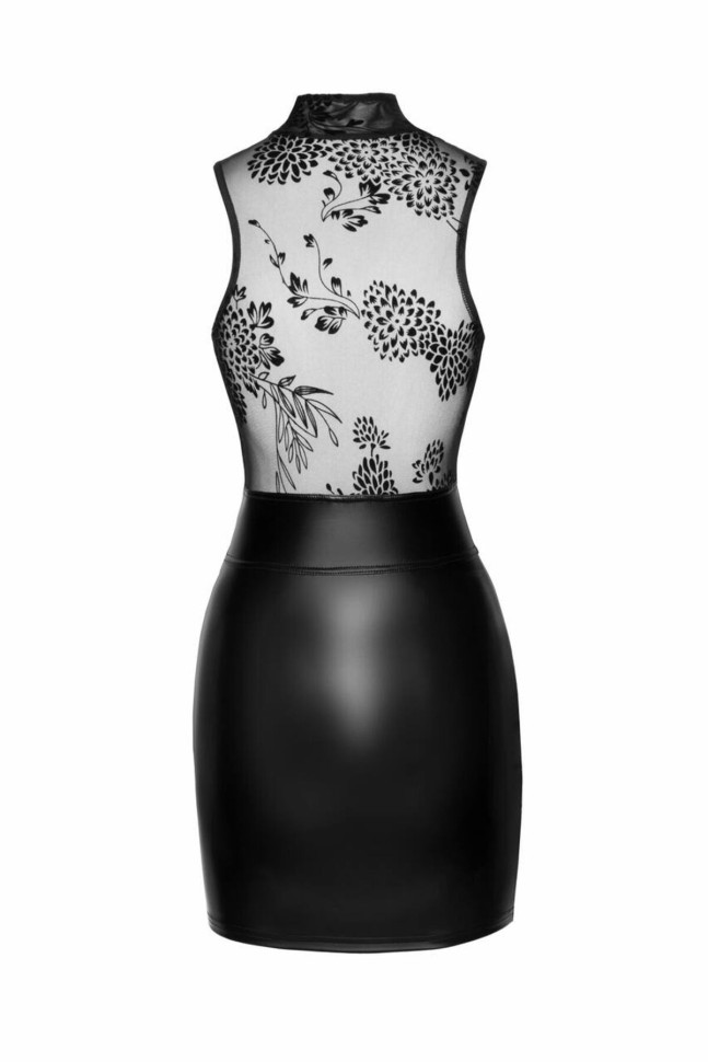 Сукня Noir Handmade F241 Short dress with powerwetlook skirt and tulle top - S