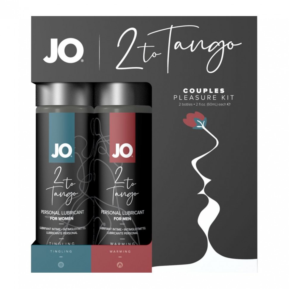 Набор смазок для пары System JO 2-TO-TANGO: продлевающая для него и возбуждающая для нее