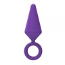 Анальный плаг Candy Plug L, Purple 