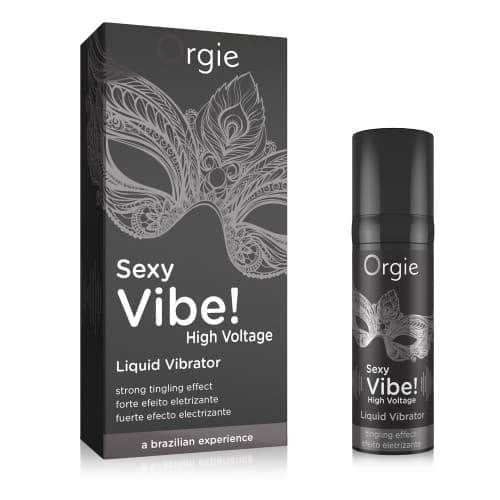 Orgie Sexy Vibe! High Voltage - возбуждающий гель жидкий вибратор, 15 мл