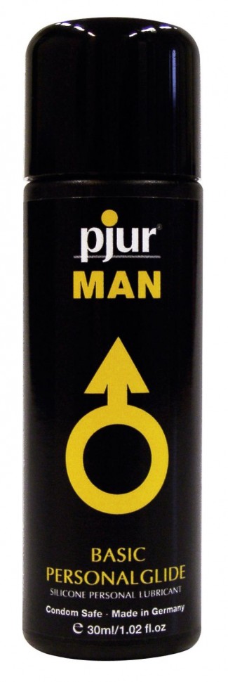 Лубрикант на силіконовій основі pjur MAN Basic personal glide 30 мл із делікатним доглядом за шкірою