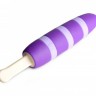 Xr Brands 10X Pleasin' Purple - вибратор фруктовое мороженное 15,9х4 см (фиолетовый)