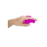 Вібратор на палець із рельєфом Aria Blush, силіконовий, рожевий