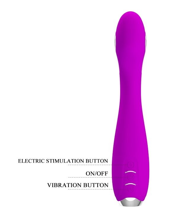 Вібратор Pretty Love-HECTOR G-SPOT VIBRATOR з електростимуляцією, BI - 014765