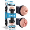 Мастурбатор вагіна-ротик подвійний мастурбатор Training Master Double Side Stroker Mouth and Pussy