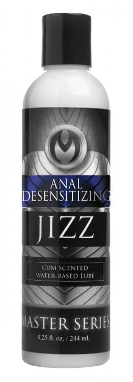 Jizz Cum Scented Desensitizing Lube - обезболивающая смазка с запахом спермы, 244 мл.