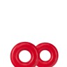 Набір ерекційних кілець STAY HARD Donut RINGS OVERSIZED RED, Червоний, Розмір посилки : 8,50 х 13,50 х 2,00
