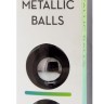 Вагінальні металеві кульки DOMINO METALLIC BALLS, CHROME BLACK