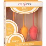 Вагінальні кульки California Exotic, оранжеві, 3 шт.