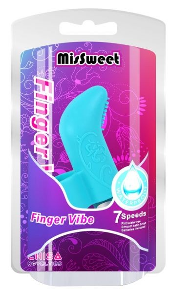 Вибромассажер на палец MisSweet Finger Vibe, Blue