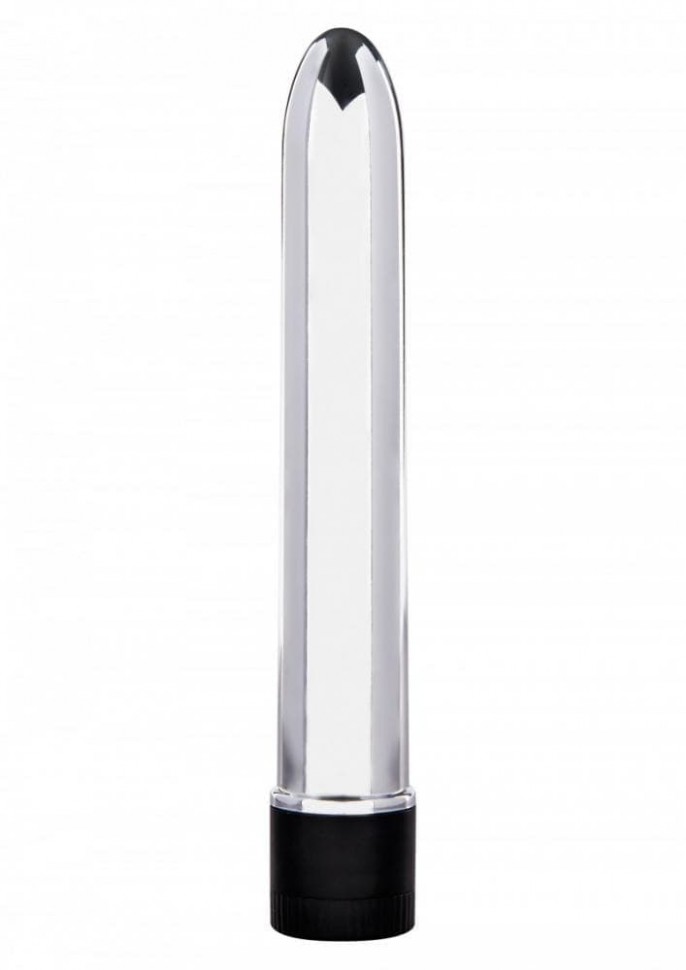 Вибратор пластиковый Retro Ulra Slimline, 17х2,5 см (фиолетовый)