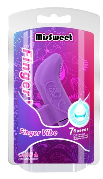 Вибромассажер на палец MisSweet Finger Vibe, Purple