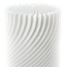 Мастурбатор хай-тек рельєфний Zen 3D Tenga, білий, 15 х 7 см