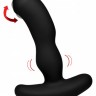 Prostatic Play Pro-Digger 7X Silicone Stimulating Beaded P-Spot Vibe - массажер простаты,(черный) 11.4х3.3см