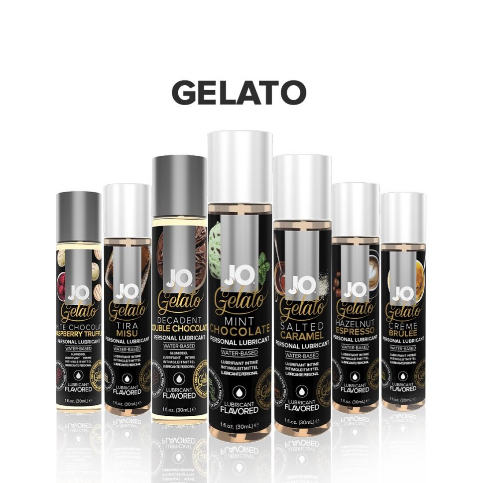 Розпродаж!!! Змазка на водній основі System JO GELATO Mint Chocolate (120 мл) (термін 01.10.2023)