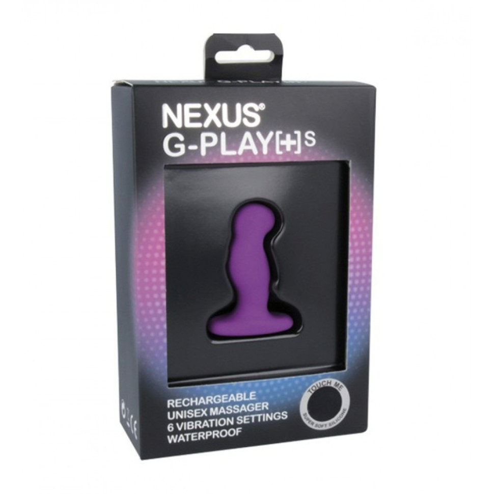 Масажер простати з вібрацією Nexus G-Play Plus Purple, макс діаметр 2.3 см