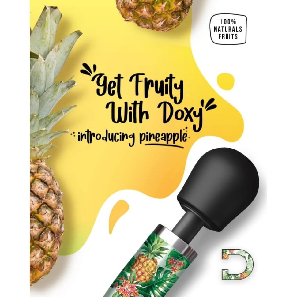 Вібромасажер-мікрофон DOXY DIE Cast Pineapple