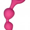 Анальні кульки Alive Triball Pink, силікон макс. діаметр 2 см