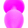 Силіконовий анальний затор Boss Series - Jewellery Pink Silicon PLUG Medium Light Blue M, BS6400085