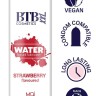 Гель-лубрикант на водній основі з ароматом полуниці Mai - BTB Water Based Lubricant STRAWBERRY flavored XXL, 250 ml