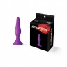 Анальна пробка на присосці MAI Attraction Toys №32 Purple, довжина 10,5 см, діаметр 2,5 см