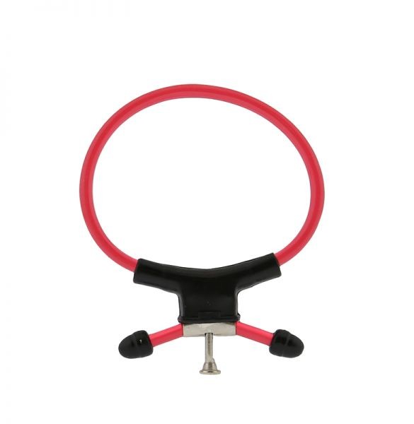Кольцо эрекционное Adjustable Magic Ring Rubber, RED/BLACK