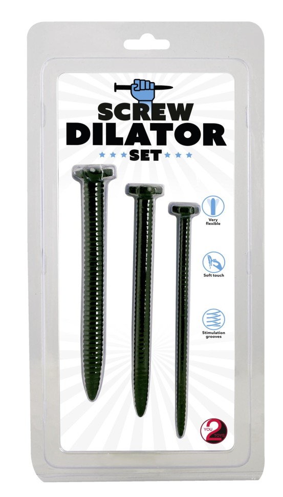 Набір уретральних стимуляторів Screw Dilator Set