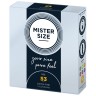 Презервативи Mister Size - pure feel - 53 (3 condoms), товщина 0,05 мм