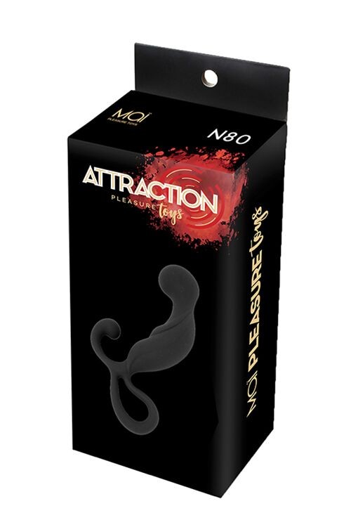Массажеры простаты MAI Attraction Toys №80 Black (подмокшая упаковка)
