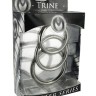 Комплект ерекційних сталевих кілець Trine