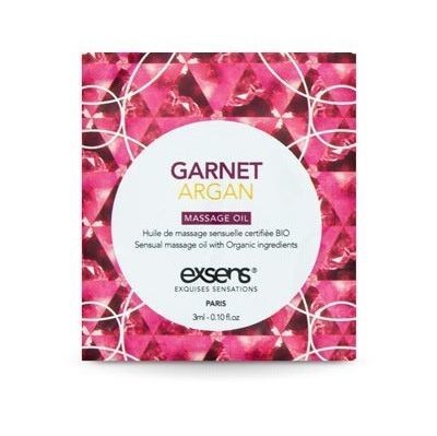 Пробник массажного масла EXSENS Garnet Argan 3мл