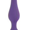 Анальний плаг Silicone Plug Purple - Extra Large