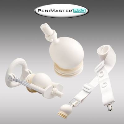 Вакуумний екстендер для збільшення члена PeniMaster PRO Premium, включаючи ремінь