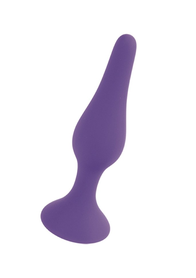 Анальний плаг Silicone Plug Purple - Medium, BS6400089