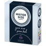 Презервативи Mister Size - pure feel - 69 (3 condoms), товщина 0,05 мм