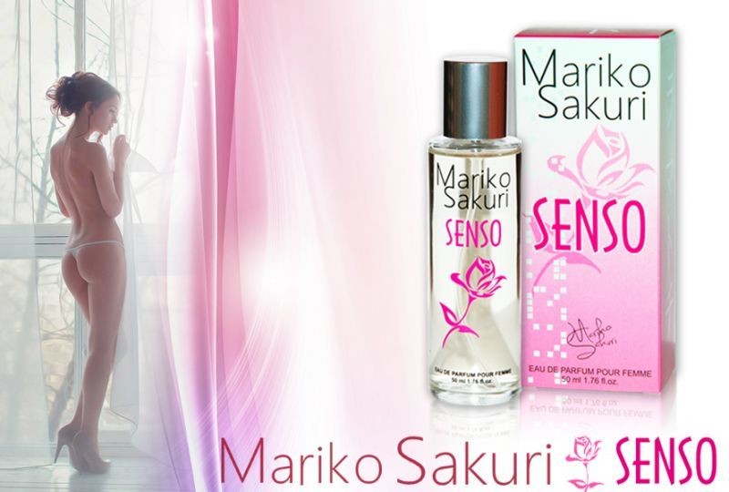 Духи с феромонами женские Aurora Mariko Sakuri SENSO, 50 мл