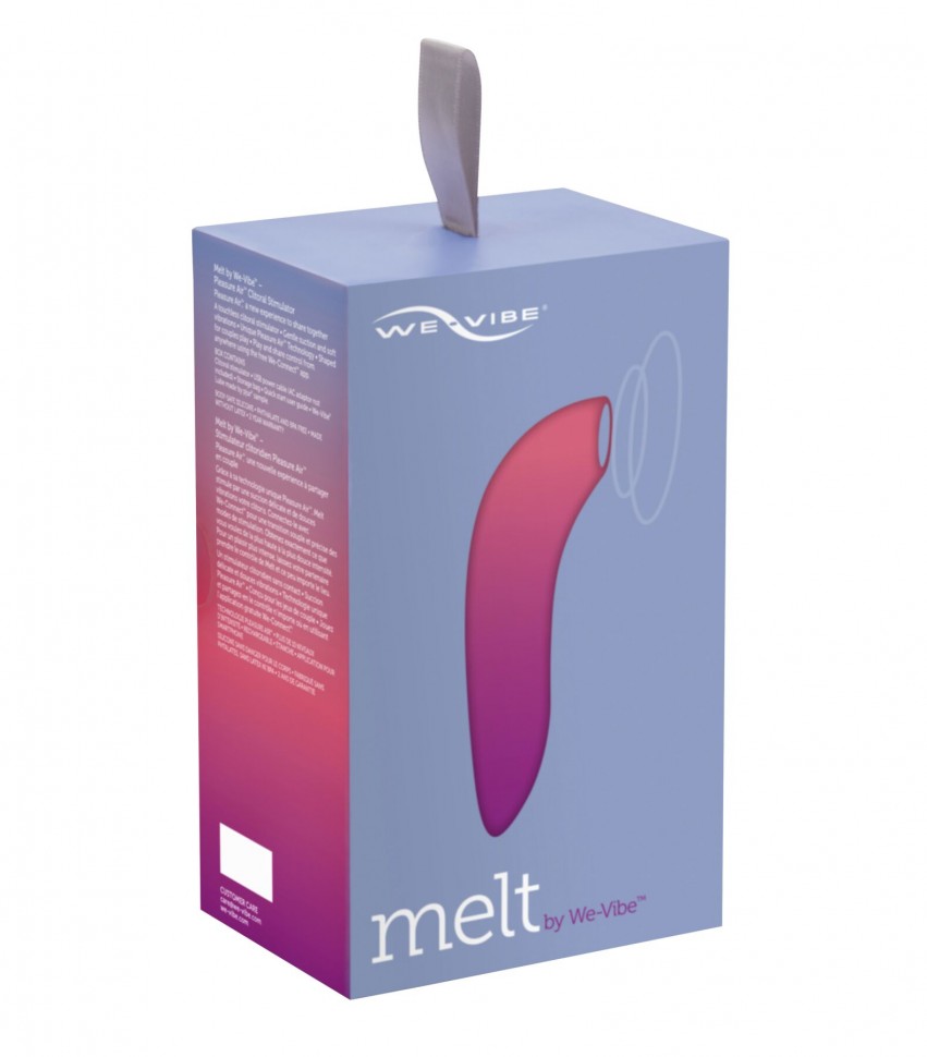 Вакуумний смарт-стимулятор для пар Melt by We-Vibe Coral, зручно поєднувати з проникним сексом	