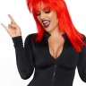 Leg Avenue Unisex rockstar wig Red