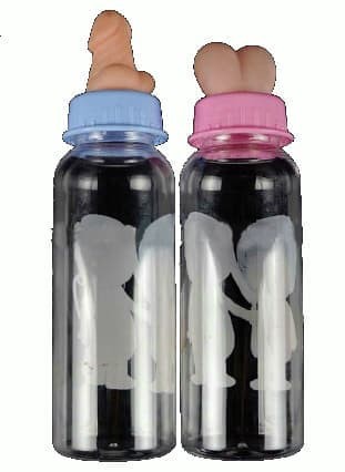 Бутылочка с эротической соской Boobie Nipple Bottle