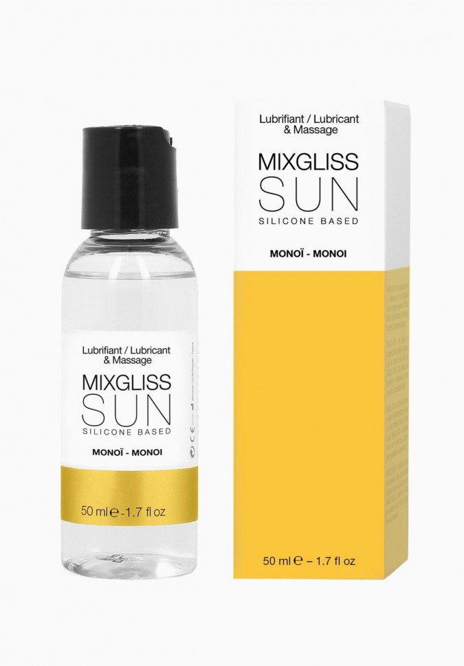 Лубрикант на силиконовой основе MixGliss SUN MONOI (50 мл) с ароматом масла Манои