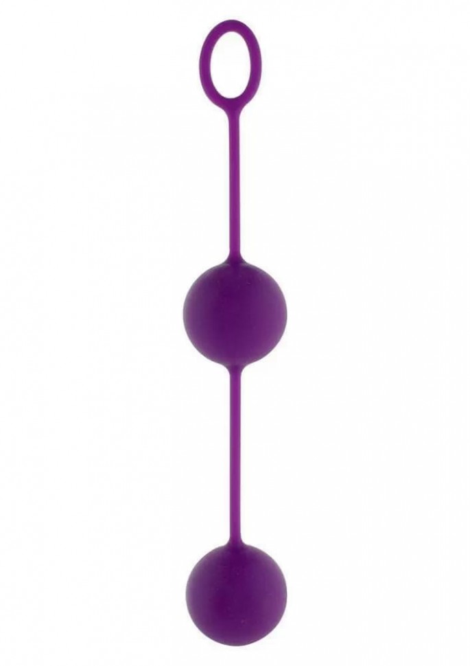 Вагинальные шарики Toy Joy Rock&Roll, 3,5см (пурпурный)