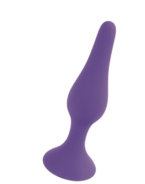 Анальний плаг Silicone Plug Purple - Medium
