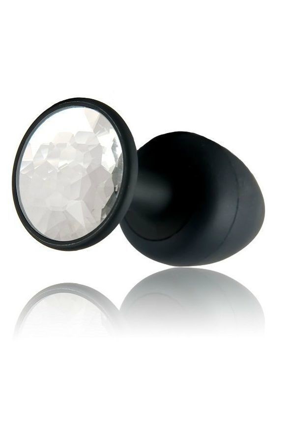 Анальная пробка Dorcel Geisha Plug Diamond M с шариком внутри (мятая упаковка)